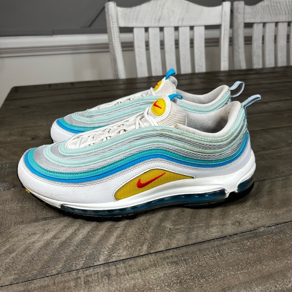 Nike Air Max 97 Spring Floral Sneakers Sz 10 - Picture 2 of 5